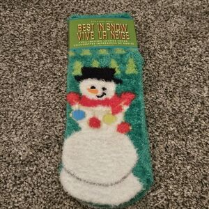 Festive Snowman Socks Shea Infused Bath & Body Works